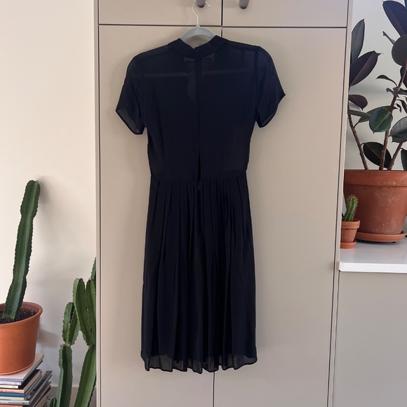 Reformation 100% Silk Black Dress - XS - Picture 6 of 7
